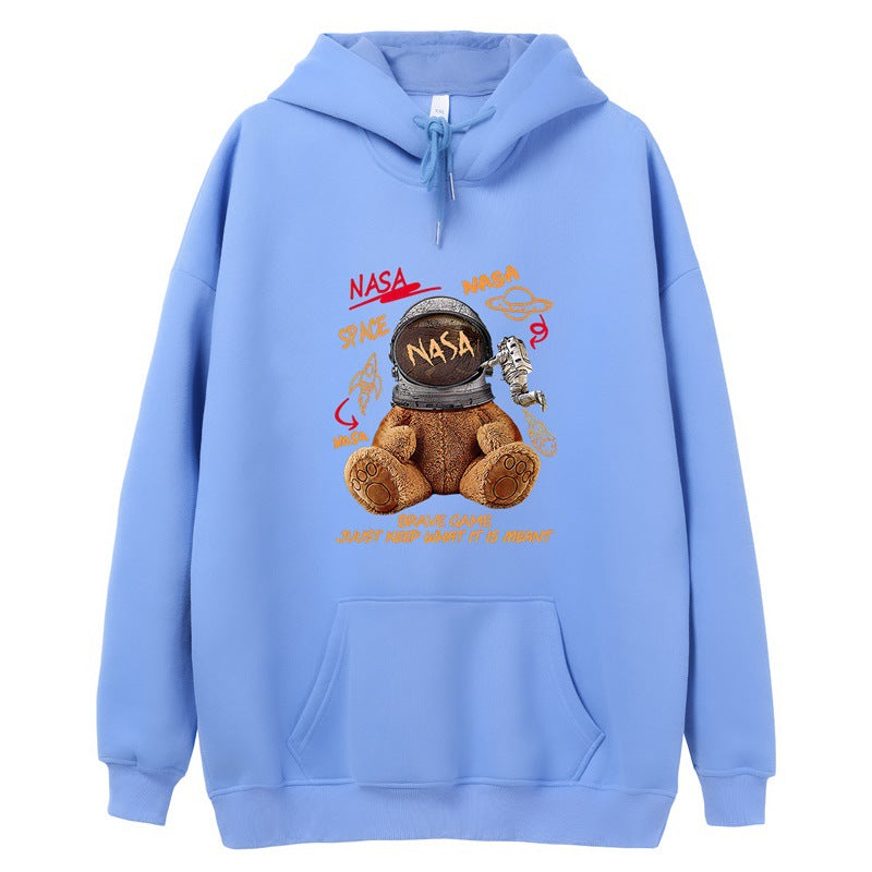 Hong Kong Style graffiti bear sweater man