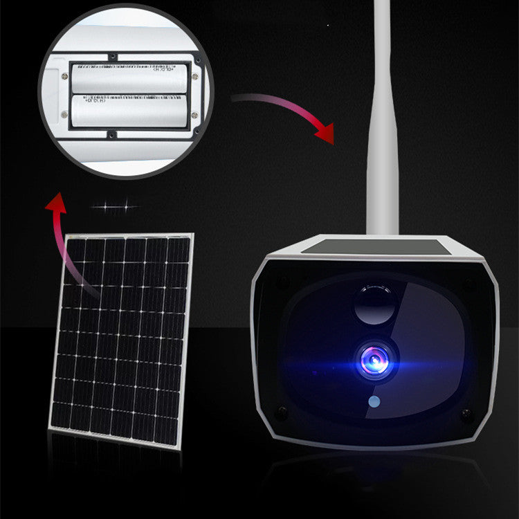 Solar WIFI surveillance camera