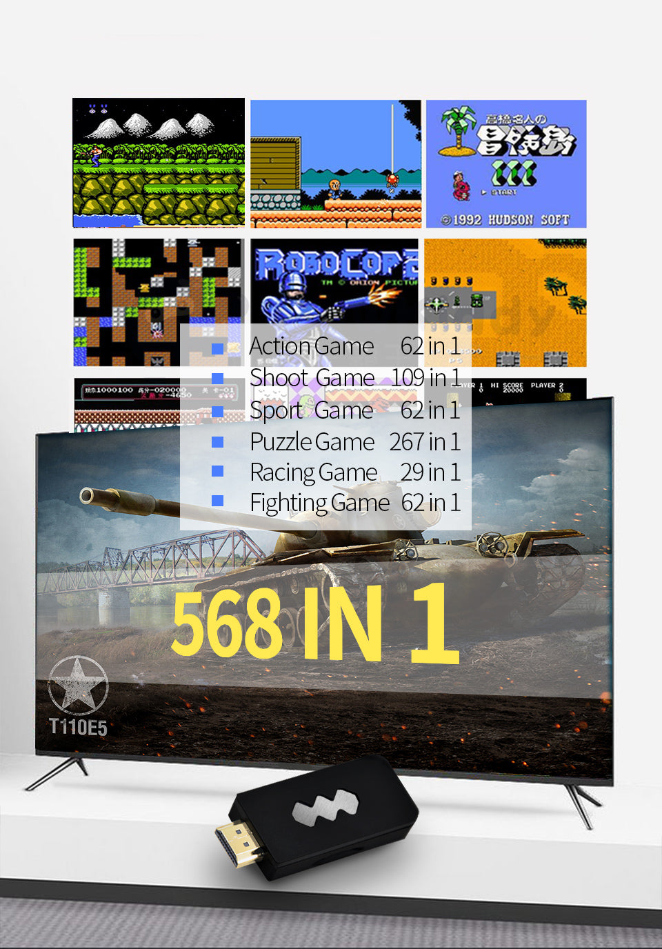 4K HDMI Video Game Console