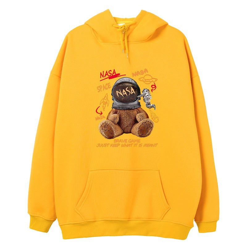 Hong Kong Style graffiti bear sweater man