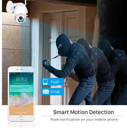 Wireless outdoor surveillance camera