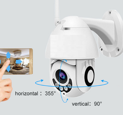 Wireless outdoor surveillance camera