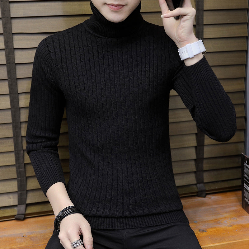 Autumn Style Cross Eight High-neck Trendy Man