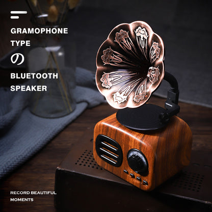 Bluetooth speaker phonograph