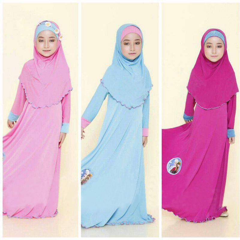 Girl Muslim suit