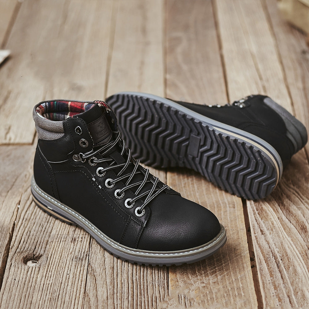 Man Shoes Casual Boots Autumn Fasihon