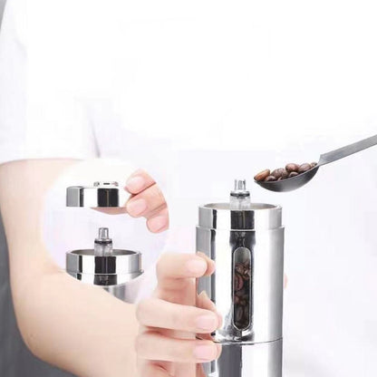 Mini hand coffee machine