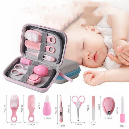 Baby nail clippers thermometer care set