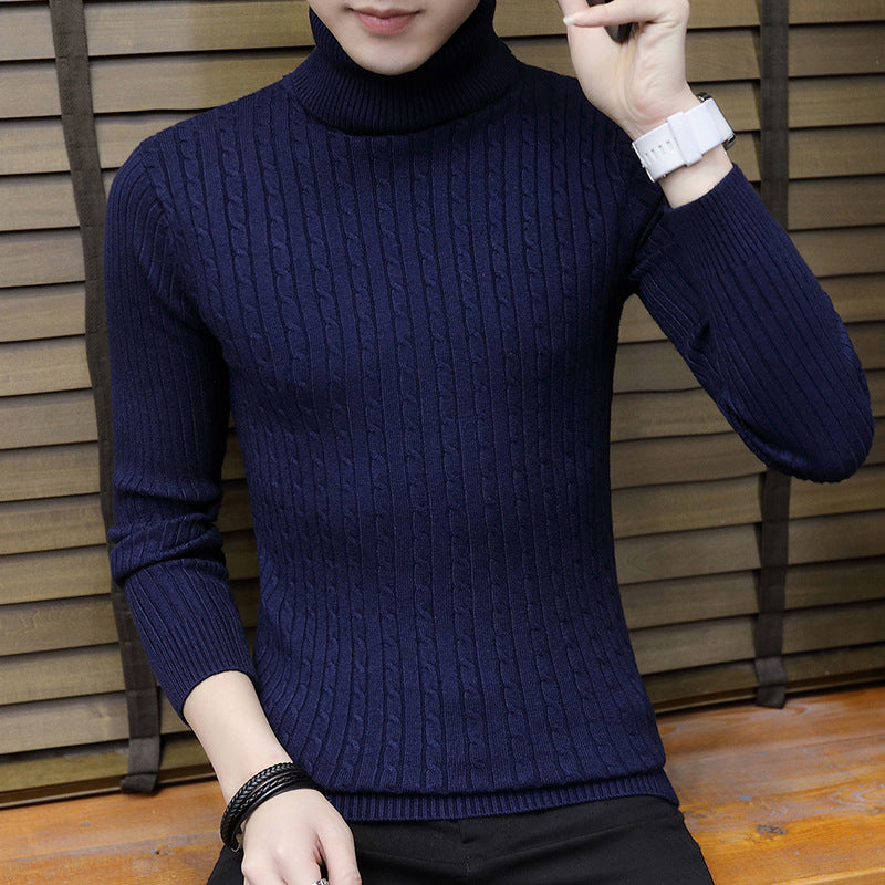 Autumn Style Cross Eight High-neck Trendy Man