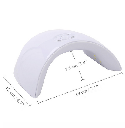 LED phototherapy nail lamp