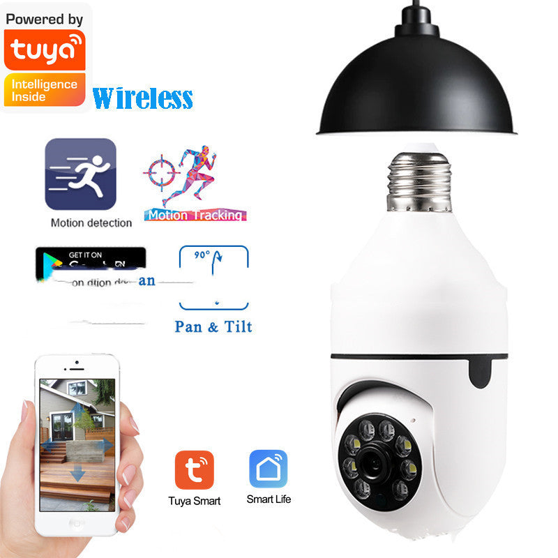 Bulb Type Surveillance Camera Home