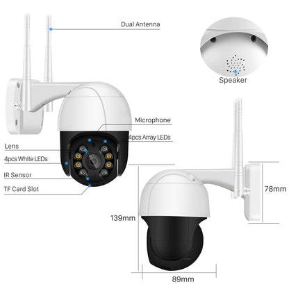 Wireless WiFi surveillance camera