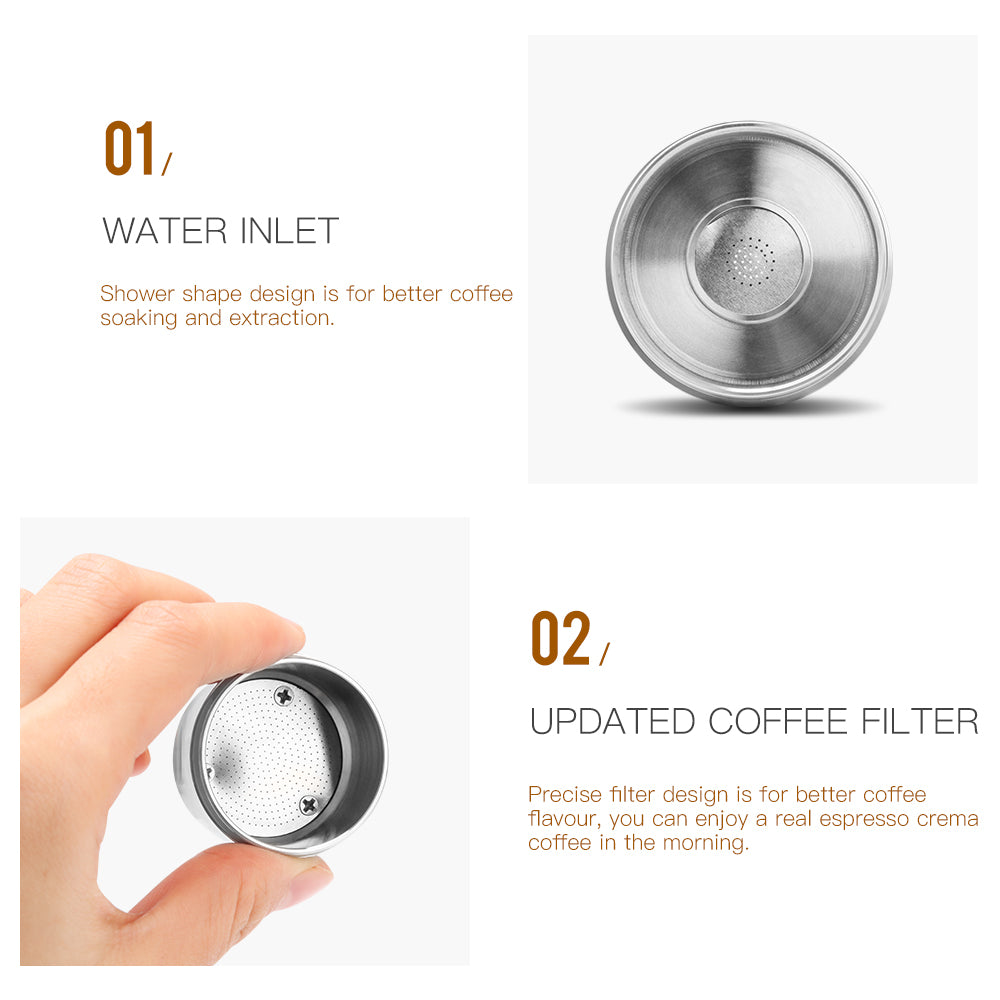 Coffee machine foaming capsule