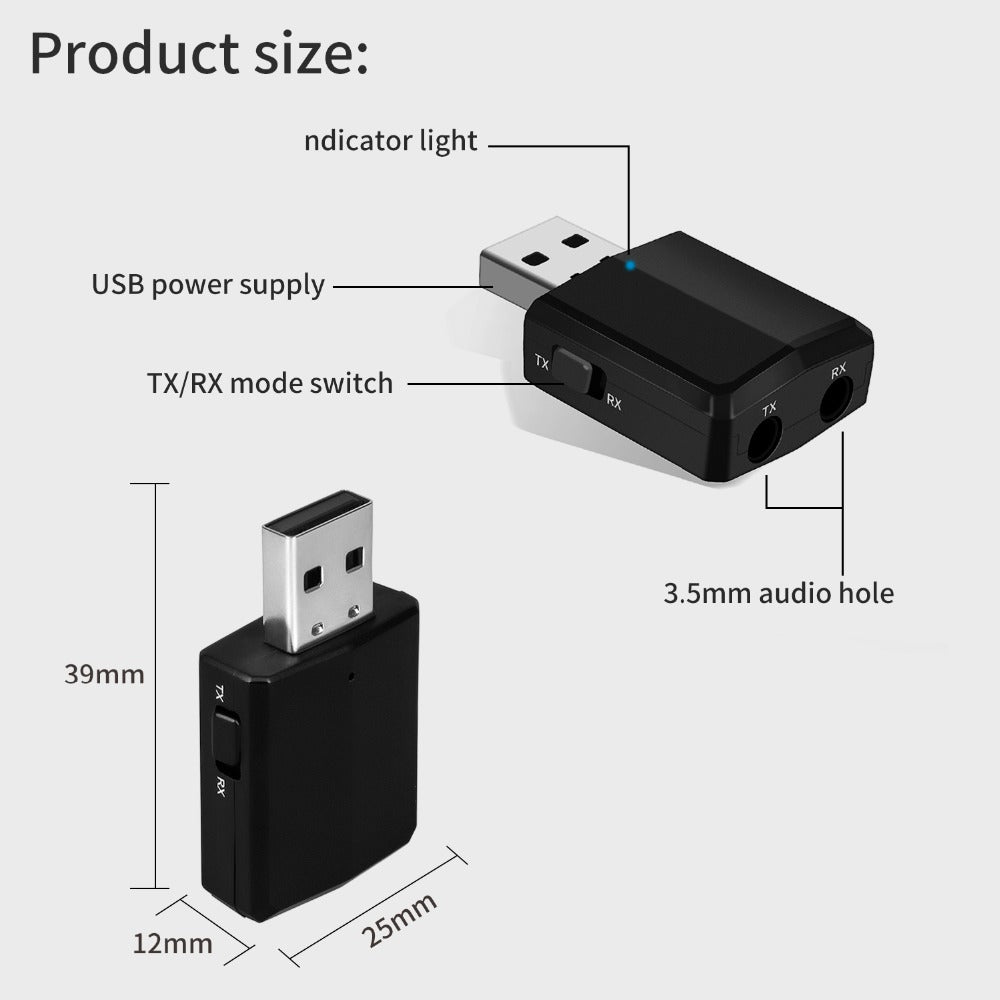 Bluetooth transmitter receiver