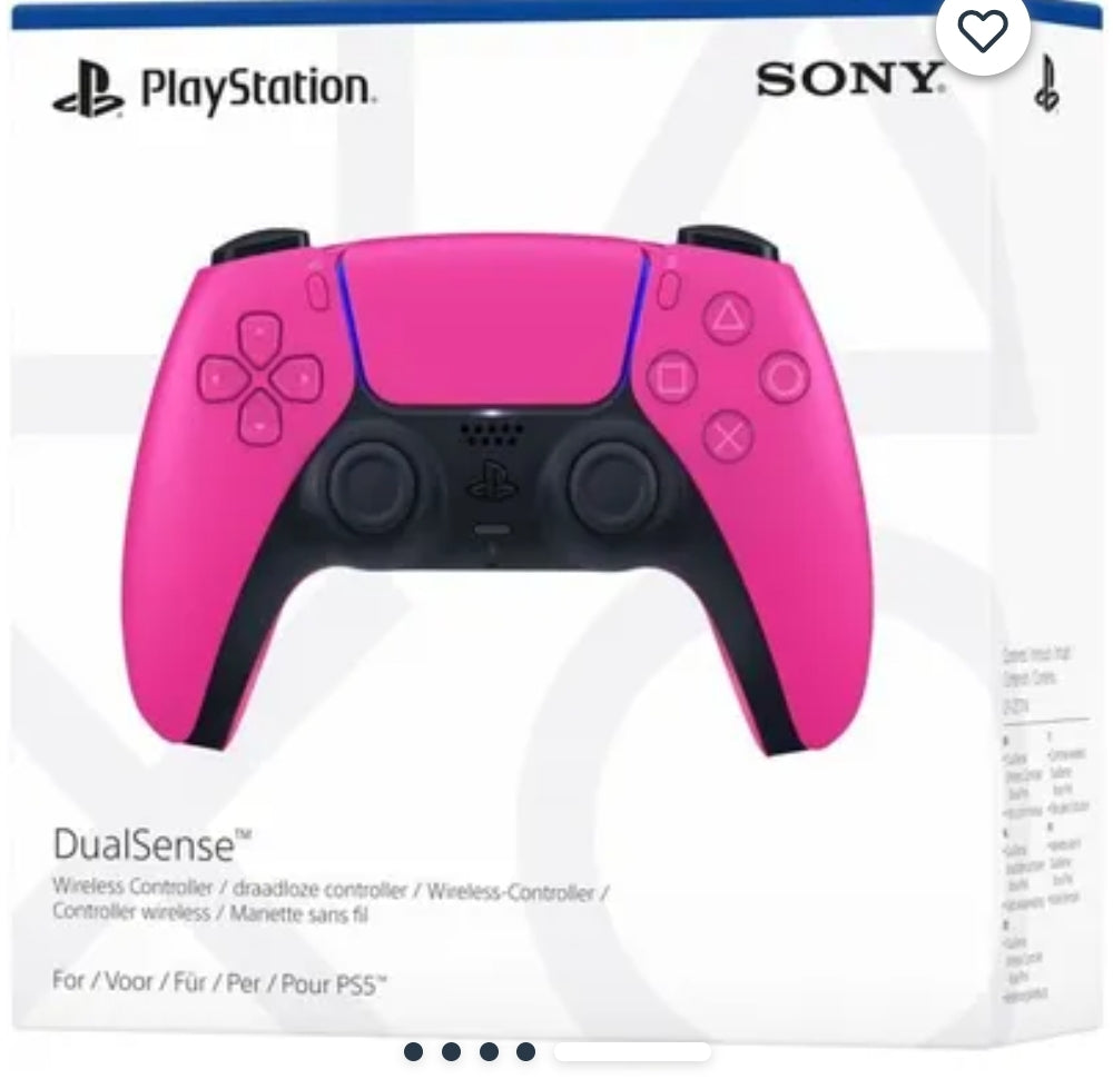 Manette Sony PS5 sans fil Dualsens Nova Pink