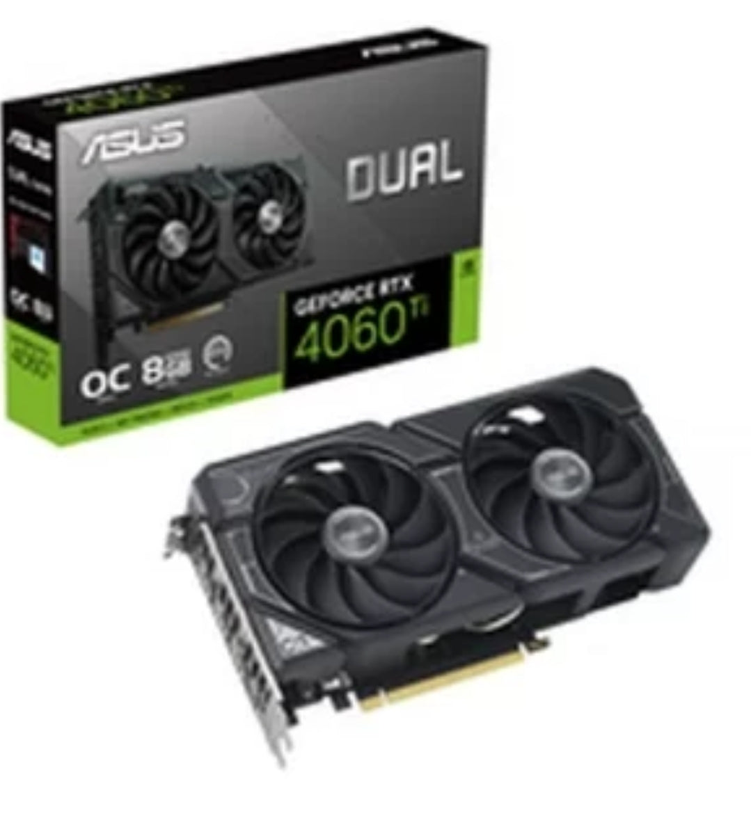 Carte graphique Asus Dual-RTX4060TI-O8G 8 GO RAM Geforce RTX 4060 TI