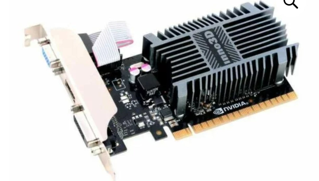 Carte graphique Inno3D N710-1SDV-E3BX GeForce GT 710 2Go GDDR3 N710-1SDV-E3BX