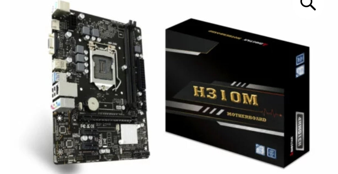 Carte mère Intel H310 LGA 1151 Biostar H310MHP (Emplacement H4) micro ATX