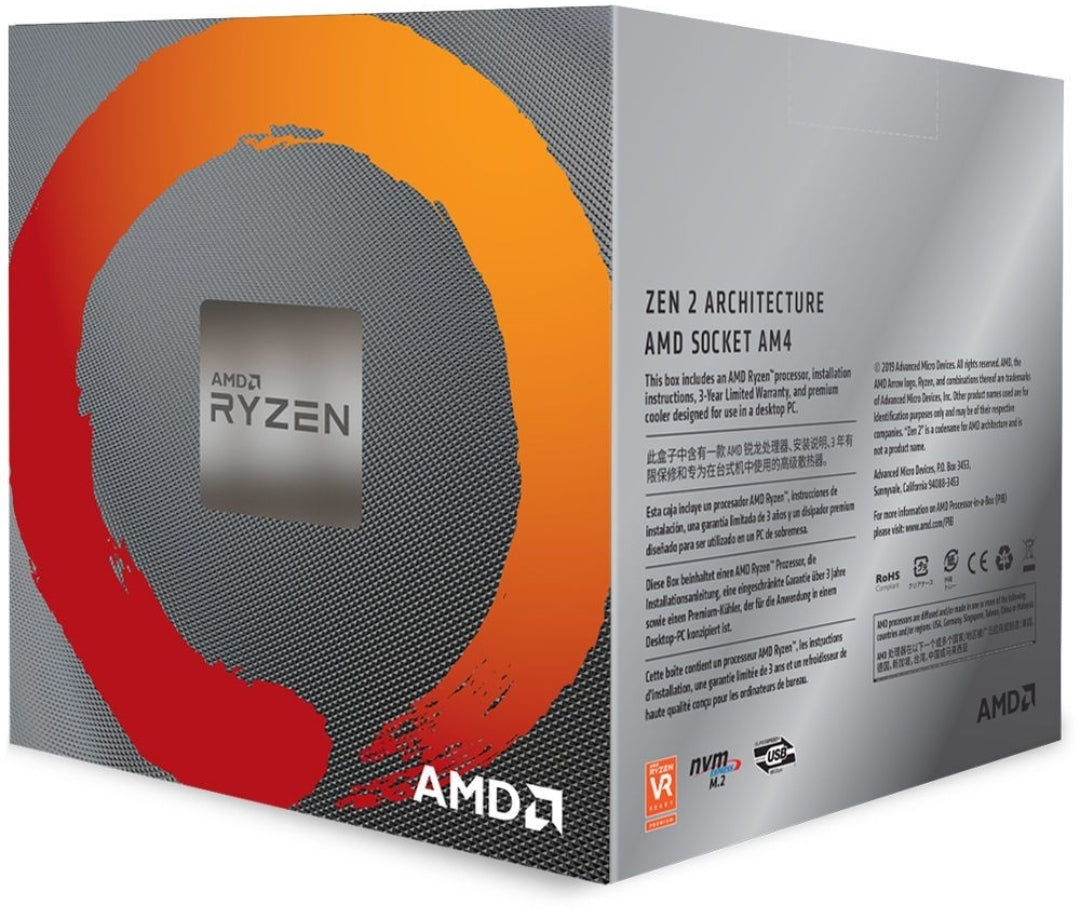 AMD Ryzen 7 3800X Box AM4 with Wraith Spire cooler