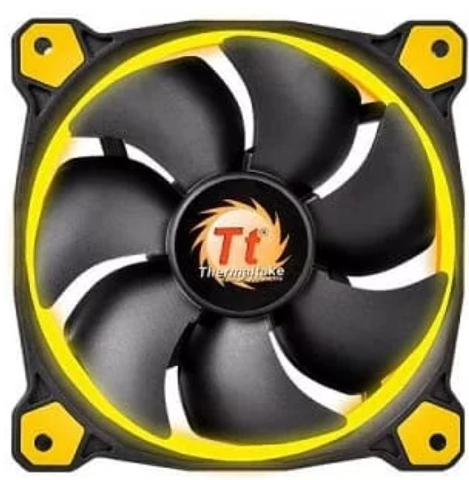 Thermaltake PC- Case Fan Riing 12 LED Yellow