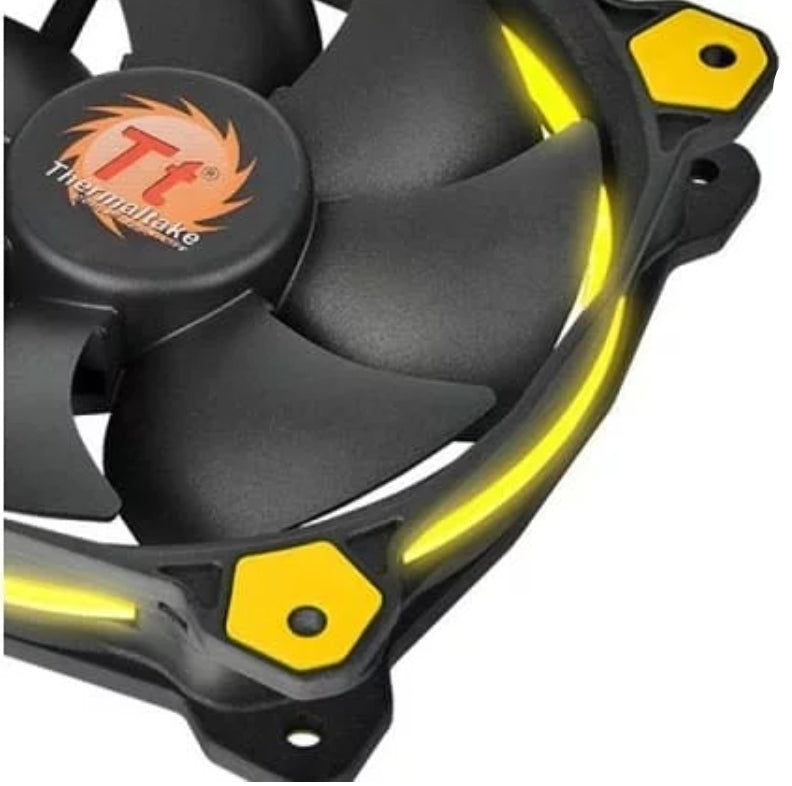 Thermaltake PC- Case Fan Riing 12 LED Yellow