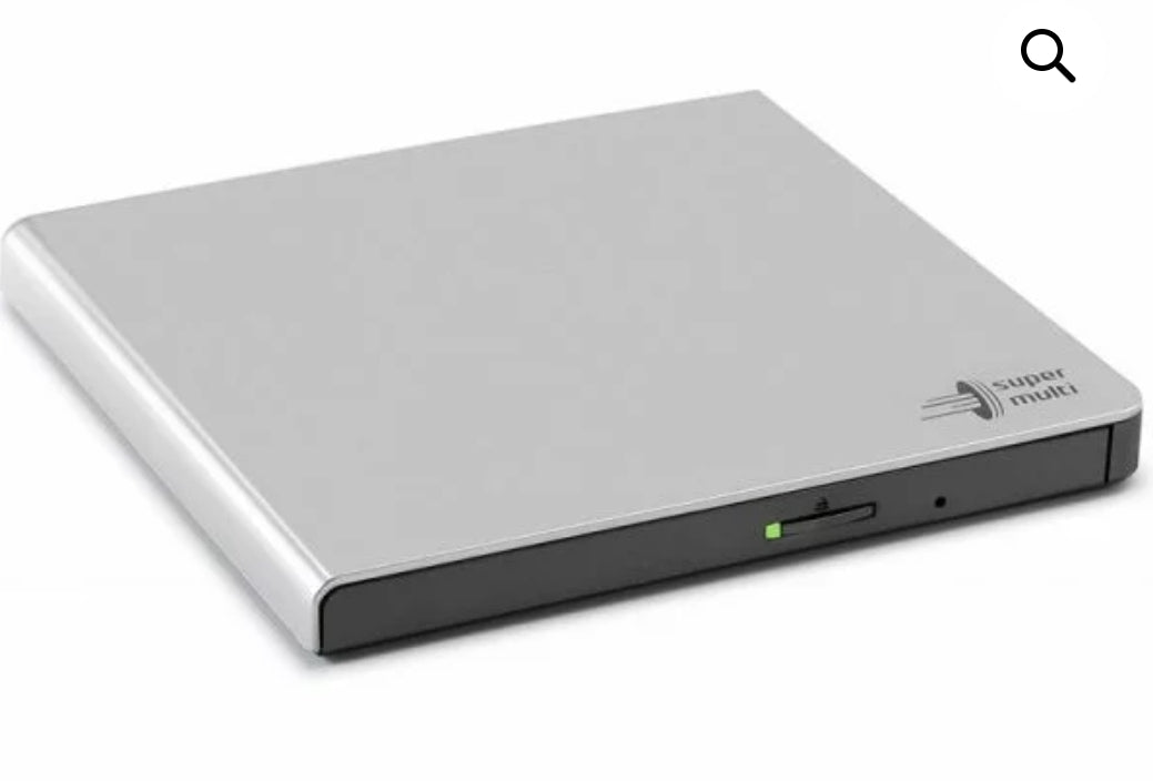 LG HLDS Externer DVD-Brenner Slim USB silver
GP57 LG Externes DVD Laufwerk/Brenner – DVD Burner – USB 2.0