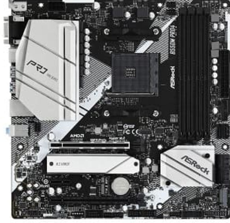 Carte mère Asrock B550M PRO4
Asrock B550M Pro4. Fabricant de processeur: AMD, Socket de processeur (réceptable de processeur): Emplacement AM4, Processeurs compatibles: AMD Ryzen. Types de mémoire pris en charge: DDR4-SDRAM, Type de support (slot):