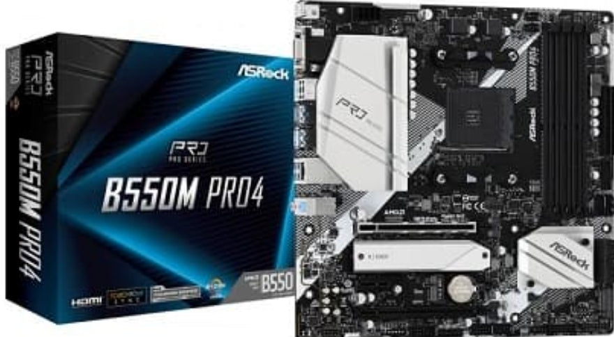 Carte mère Asrock B550M PRO4
Asrock B550M Pro4. Fabricant de processeur: AMD, Socket de processeur (réceptable de processeur): Emplacement AM4, Processeurs compatibles: AMD Ryzen. Types de mémoire pris en charge: DDR4-SDRAM, Type de support (slot):