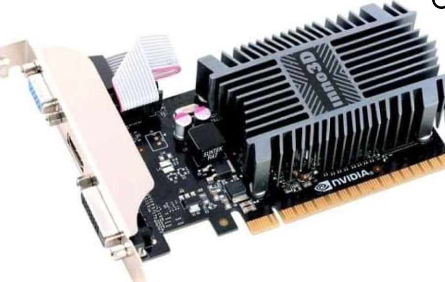 Carte graphique Inno3D N710-1SDV-E3BX GeForce GT 710 2Go GDDR3
53,77€ 36,46€

Inno3D N710-1SDV-E3BX. Processeur graphique famille: NVIDIA, Processeur graphique: GeForce GT 710, Fréquence du processeur: 954 MHz. Carte graphique distincte: 2 Go, Type de mém