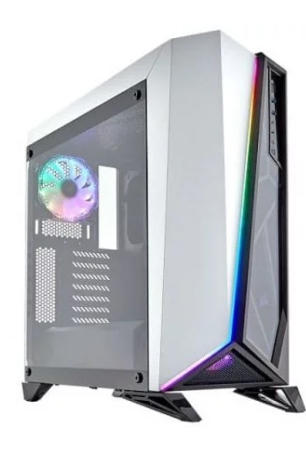 Corsair Case Carbide Spec-Omega Black/White
Corsair SPEC-OMEGA RGB, Carbide. Format: Boîtier Midi-tour, Type: PC, Matériel: Acier, Verre trempé. Emplacement d’alimentation: Bas, Facteurs de forme d’alimentation pris en charge: ATX. Prise