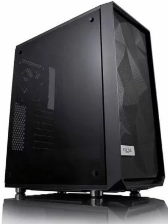 Boitier PC Design Meshify
Fractal Design CASE FD-CA-MESH-C-BKO-TG Meshify C Black / Mid-Tower / ATX, mATX, ITX / Tempered Glass / 3x 120 or 2x 140 fan / 2x 3.5″ or 2x 2.5″ Retail