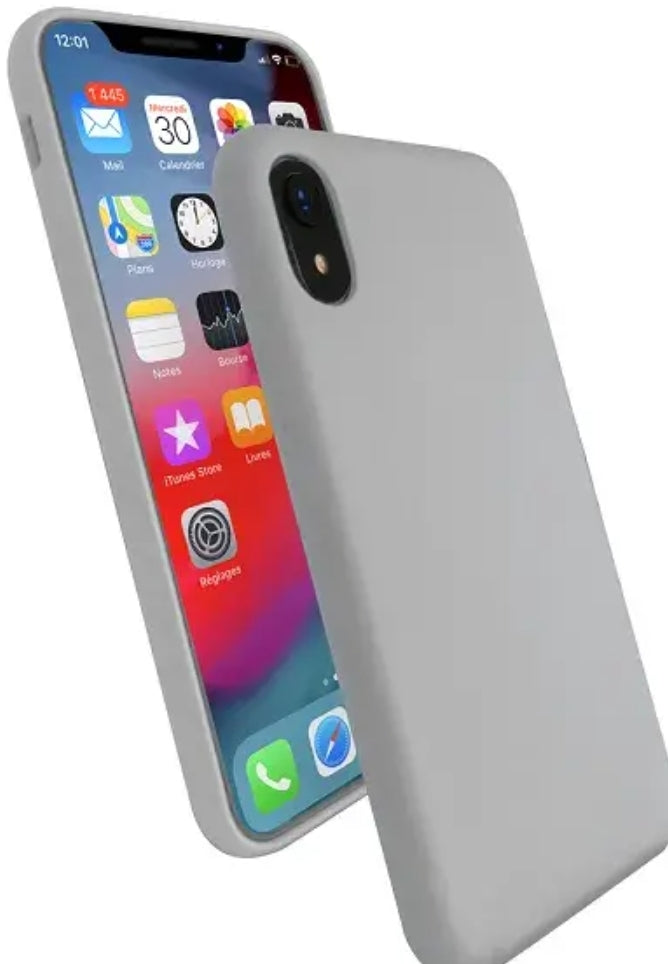 Cover Flash Color pour iPhone XR Grey