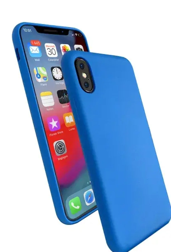 Cover Flash Color pour iPhone XS MAX Blue