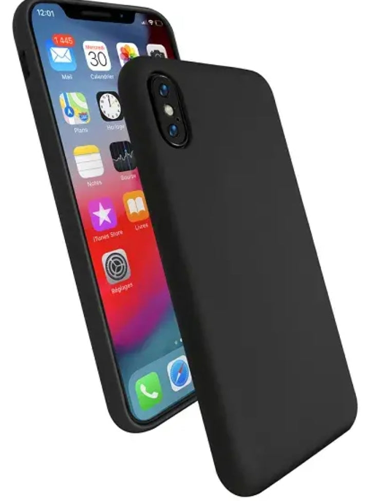 Cover Flash Color pour iPhone XS MAX Black