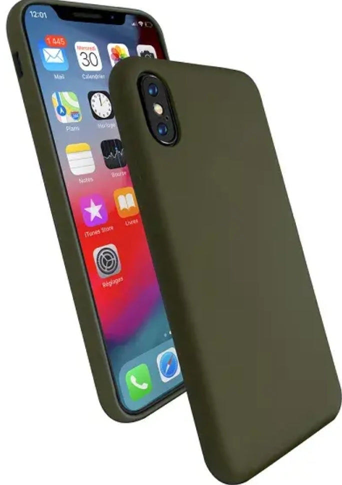 Cover Flash Color pour iPhone X-XS Kaki