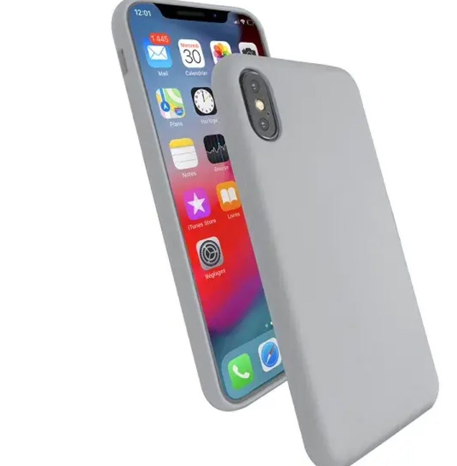 Cover Flash Color pour iPhone X-XS Grey