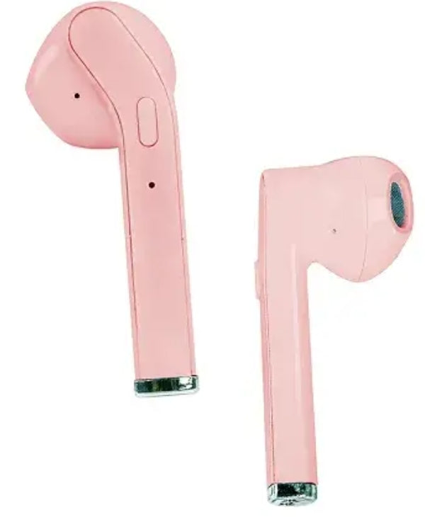 Ecouteurs Bluetooth Color Sound Pink avec Dock de Charge