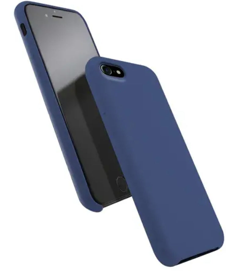 Cover Premium Silicone pour iPhone X-XS Dark Blue