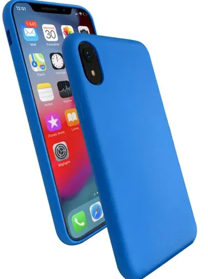 Cover Flash Color pour iPhone XR Blue