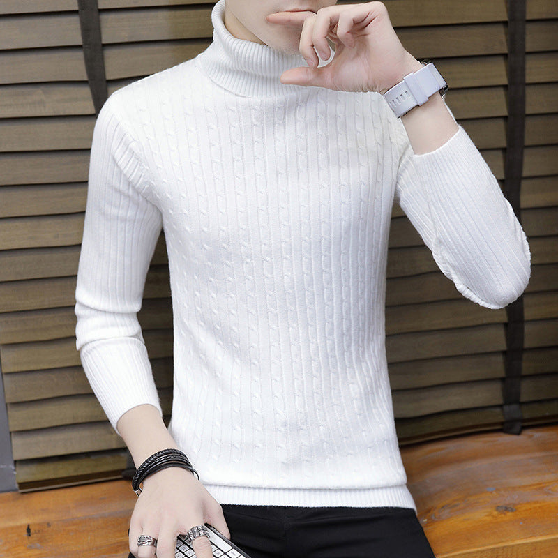 Autumn Style Cross Eight High-neck Trendy Man