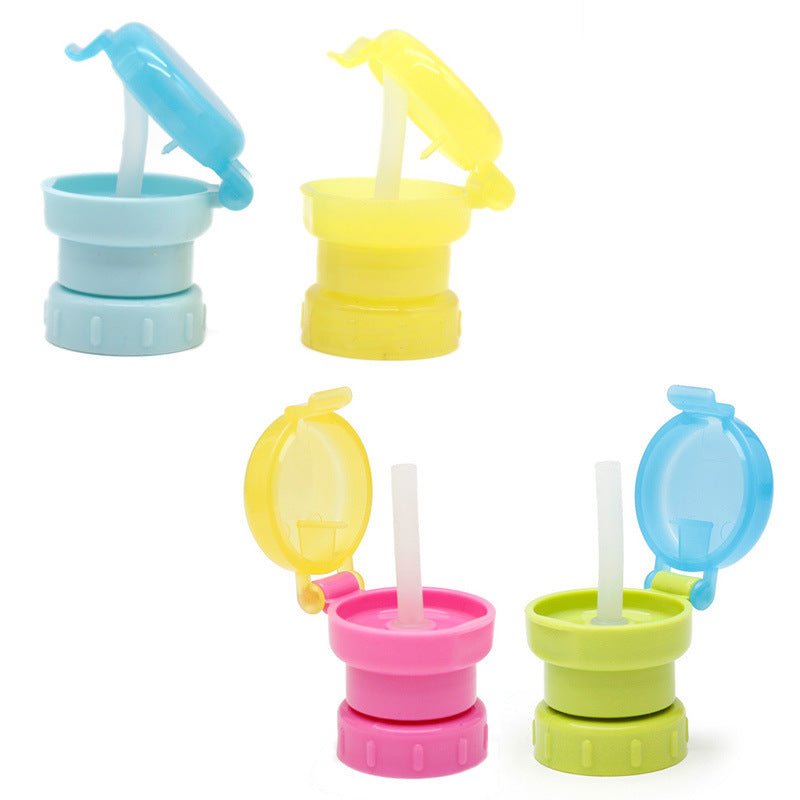 Product Japanese-style Baby Straw Cap Children Portable Bottle