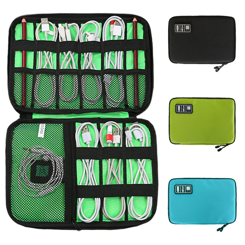 Multifunctional Portable Data Cable Phone Accessories Storage Bag