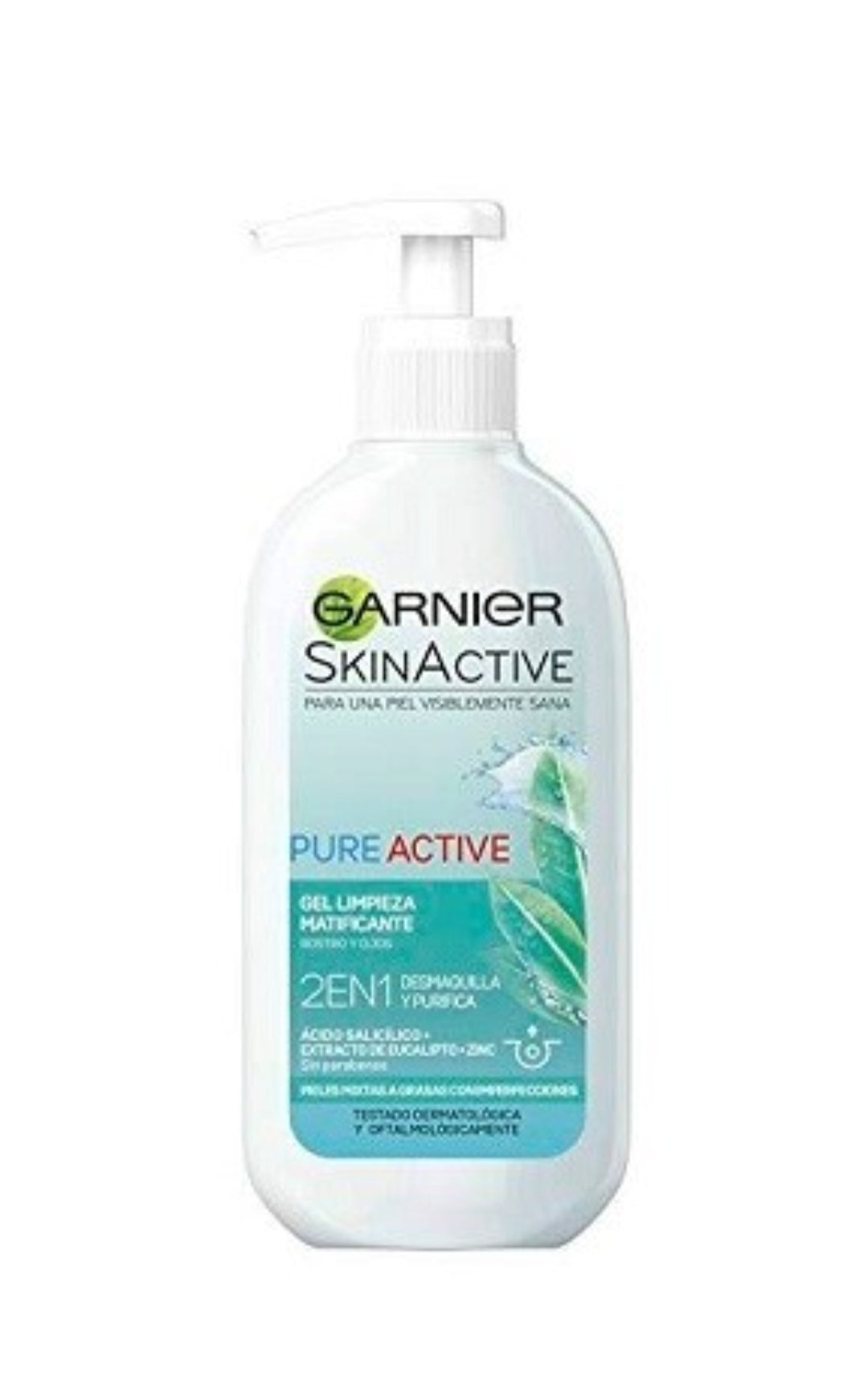 Gel nettoyant effet mat pure active GARNIER