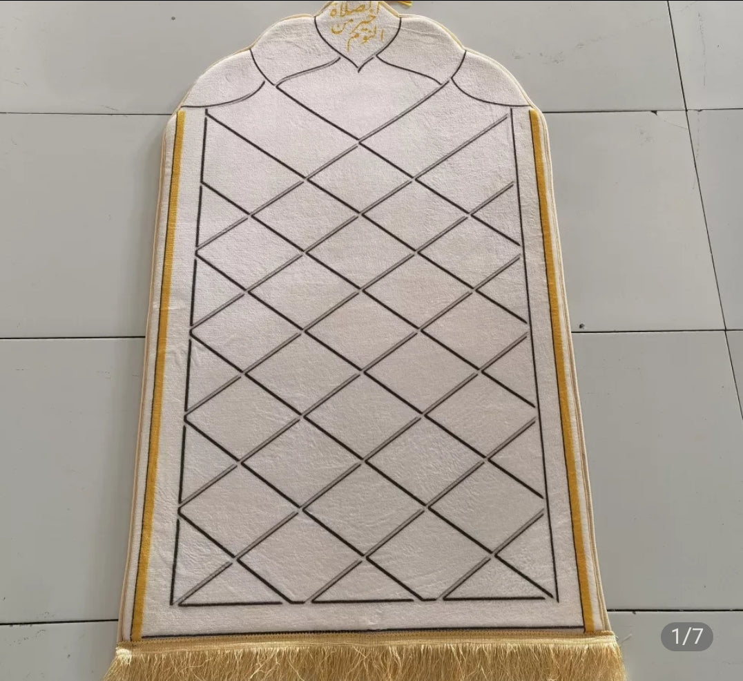 Tapis de prière musulmane, tapis de prière islamique, cadeau de Ramadan Eid, cadeau de fête des mères musulmanes