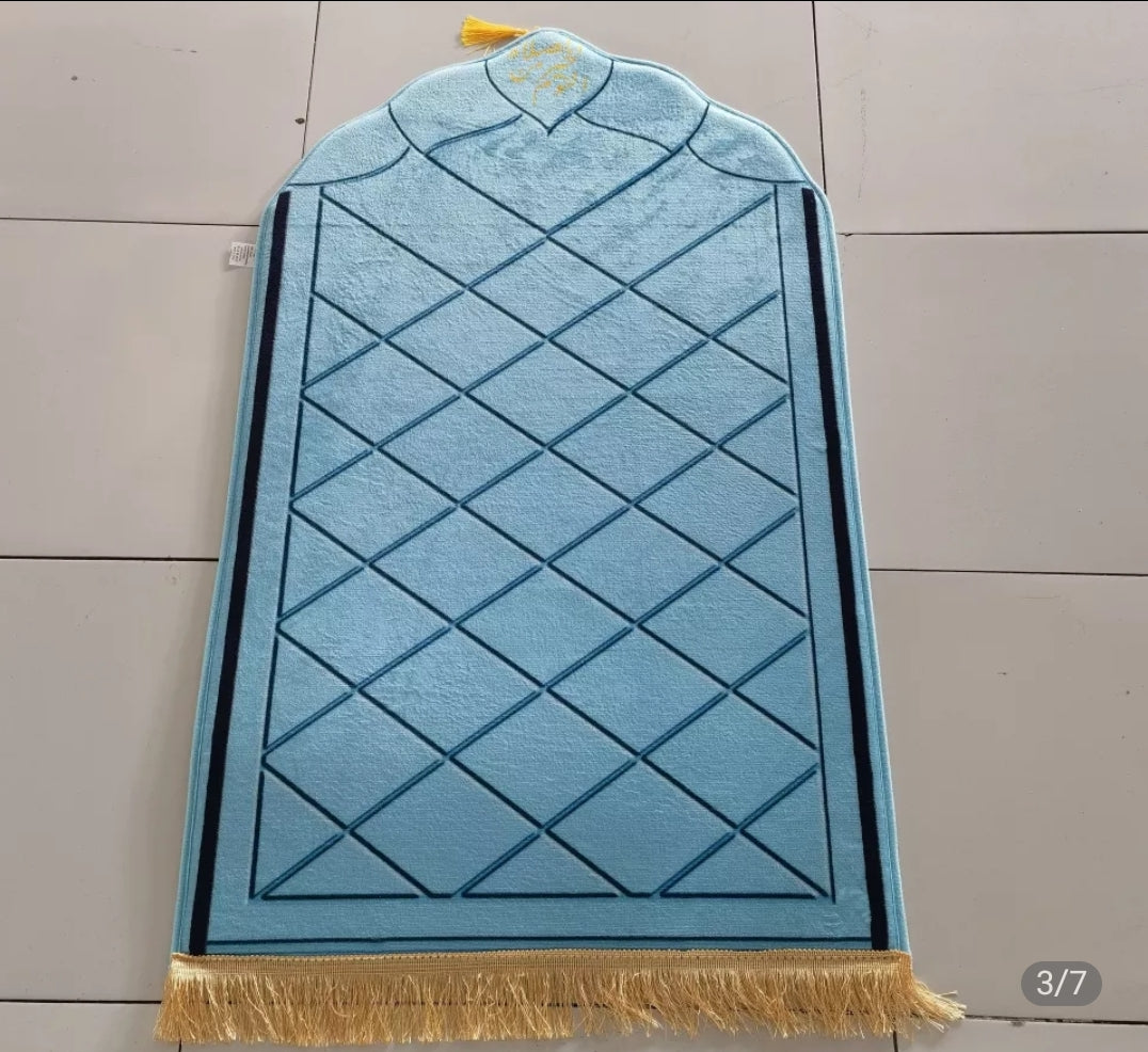 Tapis de prière musulmane, tapis de prière islamique, cadeau de Ramadan Eid, cadeau de fête des mères musulmanes