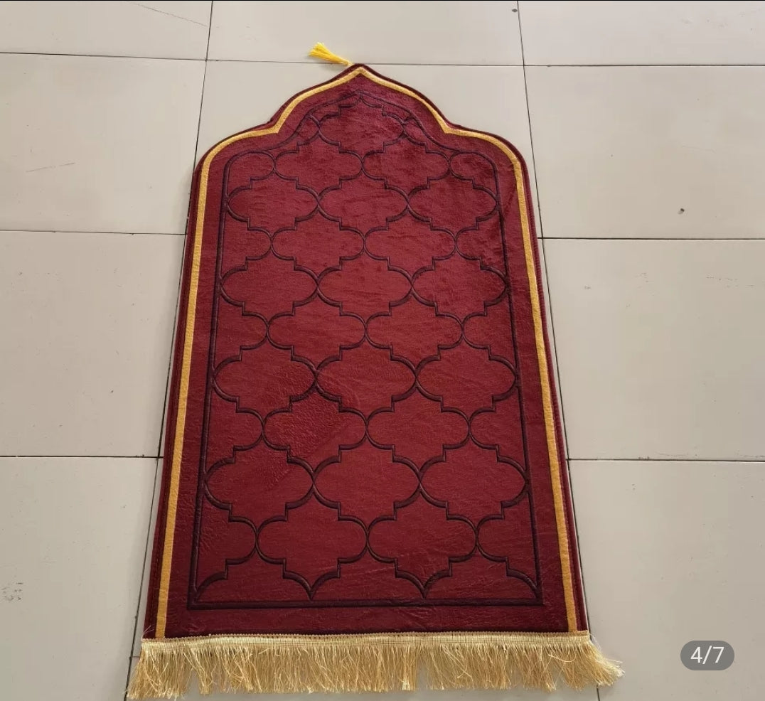 Tapis de prière musulmane, tapis de prière islamique, cadeau de Ramadan Eid, cadeau de fête des mères musulmanes