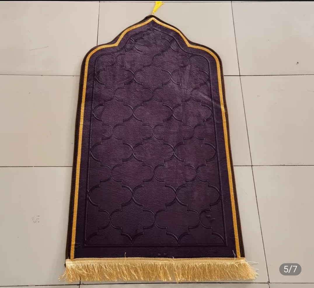 Tapis de prière musulmane, tapis de prière islamique, cadeau de Ramadan Eid, cadeau de fête des mères musulmanes