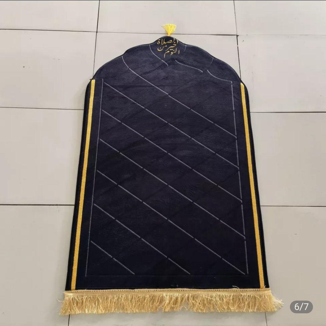 Tapis de prière musulmane, tapis de prière islamique, cadeau de Ramadan Eid, cadeau de fête des mères musulmanes